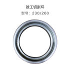 China Piezas de la bomba de concreto XCMG resistentes al desgaste / anillo de corte 230 260 disponible compañía