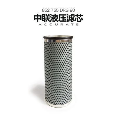 China Pequeñas piezas de repuesto para bomba de hormigón Zoomlion / elemento de filtro hidráulico 852755DRG90 fábrica