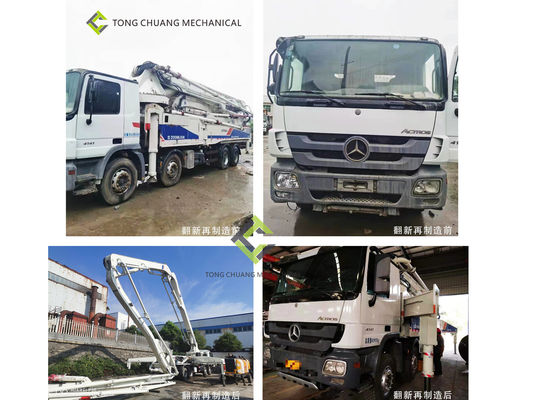 comprar Zoomlion de reproducción utilizó el camión de la bomba concreta con Mercedes-Benz Chassis 8×4 online manufacture