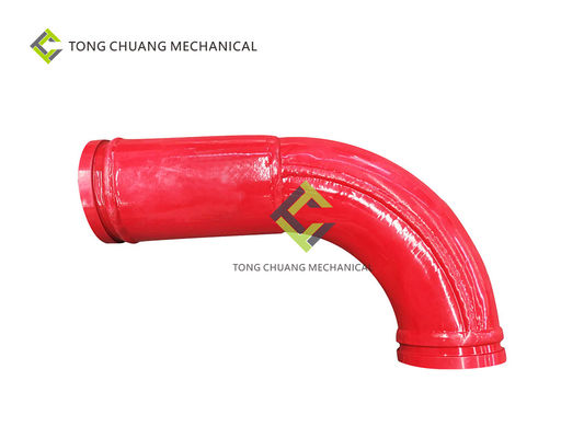 comprar Codo gemelo alargado 125*R275-90°+211m m de la pared de la tubería de la bomba concreta online manufacture