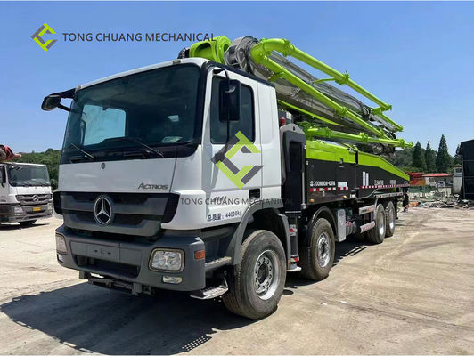 comprar El auge concreto usado Re-manufacturado acarrea la bomba concreta montada 56 metros online manufacture