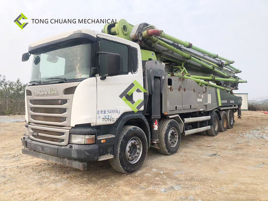 comprar En 2016 camión concreto usado reciclados del auge de Zoomlion 63 metros online manufacture