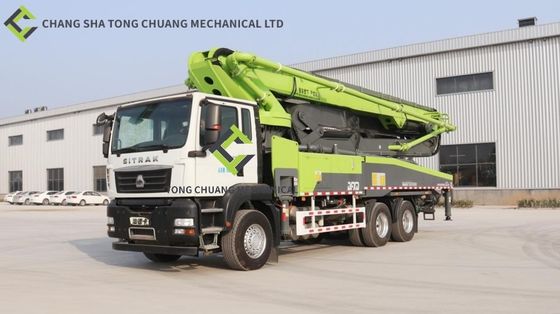 comprar Camión de bomba de hormigón de 3 puentes 52 metros de modo plegable de marco de brazo RZ online manufacture