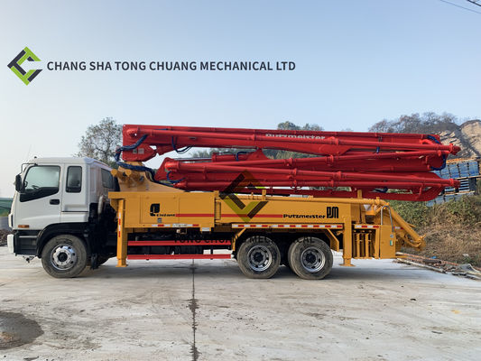 comprar En 2009 se fabricó de nuevo el camión de bombeo de hormigón usado Putzmeister 36 metros online manufacture