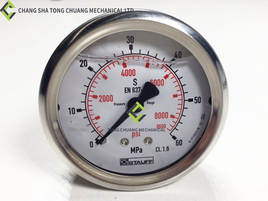 comprar Partes de repuesto de la bomba de hormigón del camión de la industria pesada Sany y Zoomlion, medidor de presión Ds63-60mpa 1019900185 online manufacture
