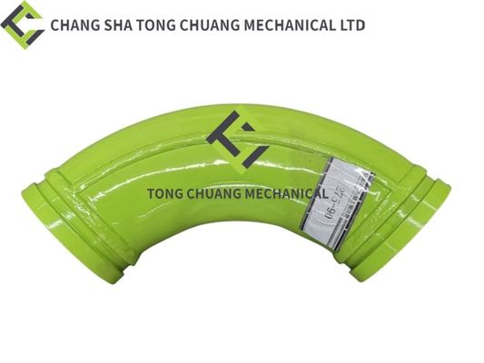 comprar Sany y Zoomlion Concreto Pump Truck partes extremo tubo de curvatura específica 125 * R275-90 extremo online manufacture