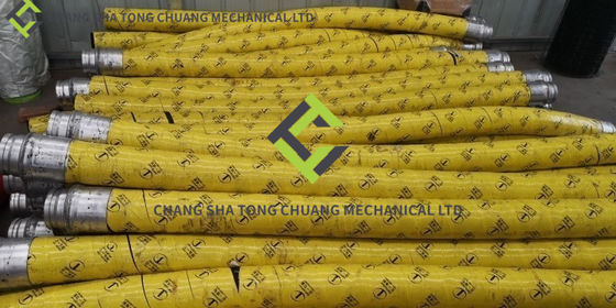 comprar Sany Industria Pesada y Zoomlion Industria Pesada camión de bomba de hormigón camión de bomba montado en remolque accesorios de bomba 125B * 3000 manguera de alambre de acero de 4 capas online manufacture