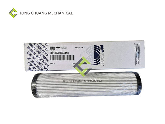 Fibra de vidrio del elemento filtrante de aceite hidráulico de la bomba concreta de Zoomlion