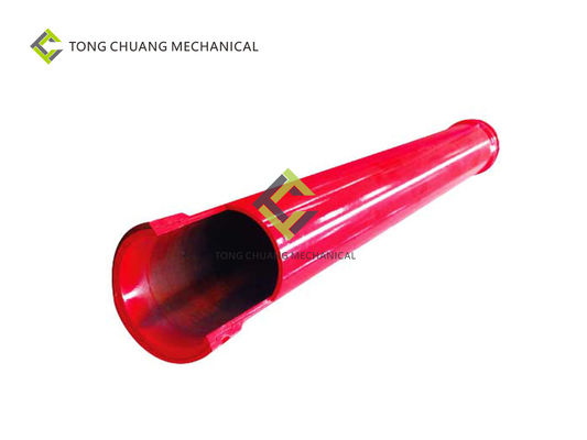 Tubo recto L30mm-L4000MM de la capa doble de la tubería de la bomba concreta