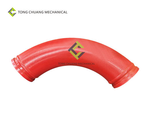 Tubo de acero concreto 175A90R400 del ángulo de la tubería No.2 de la bomba de la capa doble