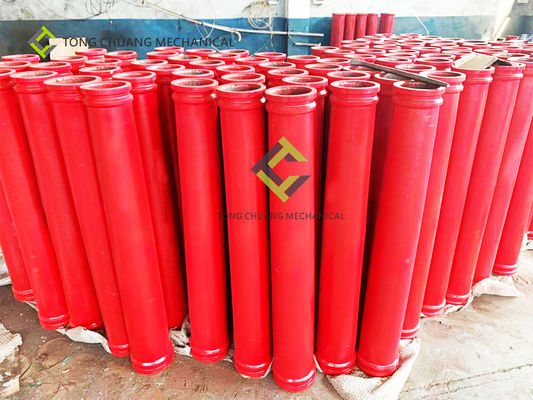 Tubo recto los 2M del tubo de la bomba concreta de los recambios de la bomba concreta