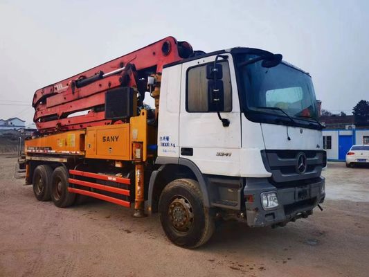 Industria pesada 2014 de Sany 38 metros de camión de Mercedes Benz Second Hand Concrete Pump