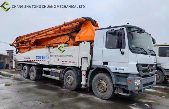 Camión los 52m reciclados de la bomba concreta de la mano de Zoomlion Heavy Industries segunda