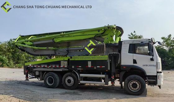 La industria pesada de Zoomlion utilizó el camión ZLJ5280THBJE los 40m de la bomba concreta en 2020