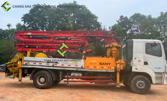 En 2014 la industria pesada de Sany utilizó el camión de la bomba concreta SY5190THB25