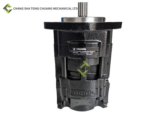 Sany Concrete Pump Parts Double Gear Pump Single In And Double Out B220301000403 El sistema de bombeo de hormigón de Sany es un sistema de bombeo de hormigón de doble engranaje con doble engranaje, con un solo engranaje dentro y un solo engranaje fuera.