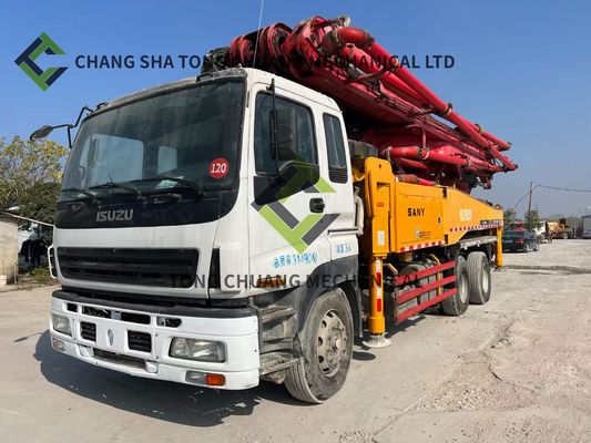 2011 Sany industria pesada 46 M camión de bomba de hormigón chasis Isuzu