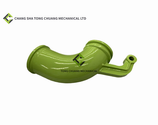 Zoomlion 4.0 Concreto Pump Truck Parts Outlet Bend Pipe 0217A longitud del arco interno de 315 mm