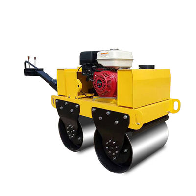 BM50 Caminar detrás de un solo tambor Vibratory Asphalt Road Roller con motor GX270 Modelo 540kg