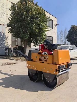 BM60 Caminar detrás de un pequeño tambor vibratorio asfáltico rodante