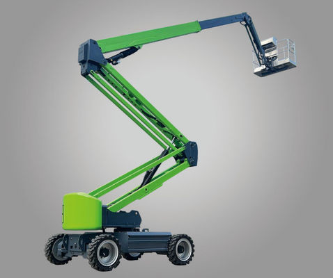 Equipo de construcción V18/V20 Plataforma de trabajo de gran altura con brazo curvo eléctrico