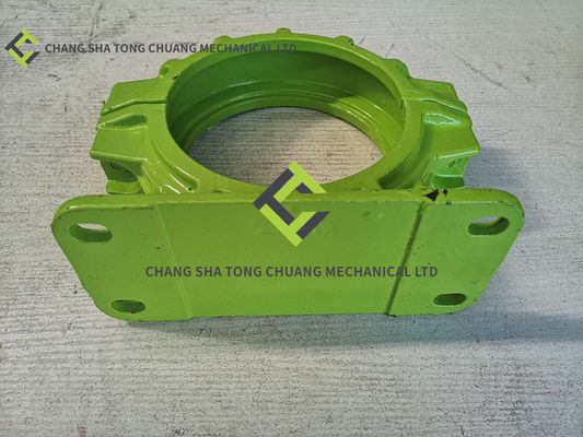 Zoomlion Concrete Pump Truck Accesorios Clampada de tubería 125B ZL con asiento Cuatro agujeros