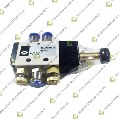 Válvula de dirección electromagnética compacta y ligera para una fácil instalación