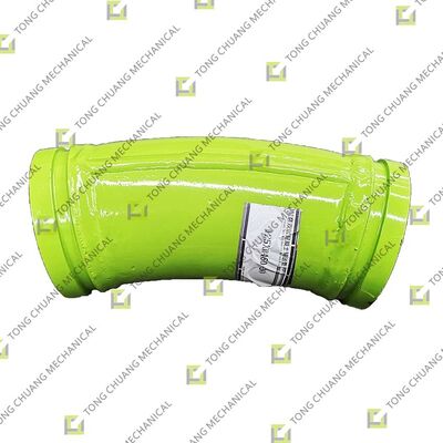 125*R460-30 double-layer elbow pipe，dual-layer elbow pipe，double-layered wear-resistant elbow，two-layer composite elbow，double-walled elbow pipe，dual-layer protective elbow