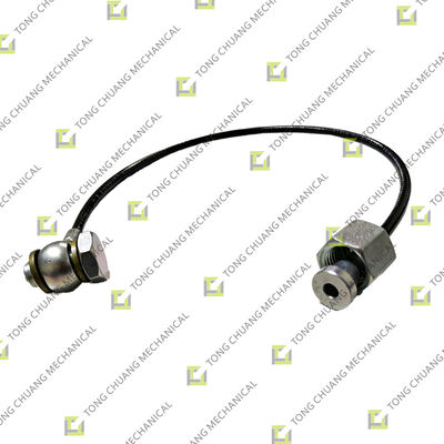 300 mm tubo de aceite de señal de cabeza plana, tubo de aceite de control, manguera hidráulica de señal, manguera piloto, tubo de aceite de inducción, tubo de aceite de señal para camión de bombeo, tubo de señal hidráulica, manguera de goma de señal, tubo de aceite de detección