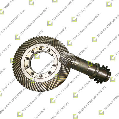 Engranaje Cónico / Engranaje Cónico para Reductor M310R2A-27, Engranaje Cónico, Engranaje Cónico para Caja de Transferencia de Camión Bomba, Engranaje Cónico de Transmisión para Maquinaria de Concreto, Engranaje Cónico de Dirección en Ángulo Recto, Engranaje Cónico de Alta Resistencia