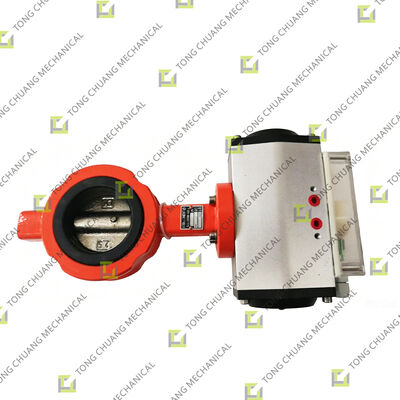 Válvula de mariposa tipo wafer DN65 GDT6-65WF para maquinaria de concreto,Válvula de mariposa tipo wafer para equipos de concreto,Ensamblaje de válvula de mariposa de montaje tipo wafer,Repuesto de válvula de mariposa tipo wafer