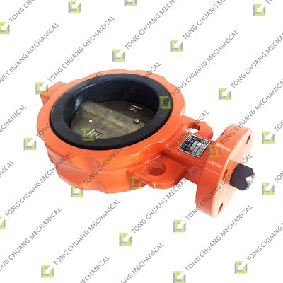 Válvula de mariposa tipo wafer GTD671X-10 DN100 para maquinaria de concreto, válvula de mariposa tipo wafer para equipos de concreto, conjunto de válvula de mariposa de montaje tipo wafer, repuesto para válvula de mariposa tipo wafer